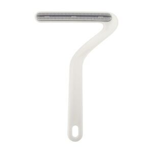 Portable Double-Sided Pet Hair Remover White